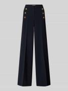 SEDUCTIVE Wide Leg Stoffhose mit Knopfleisten Modell 'BRIDGET' in Mari...