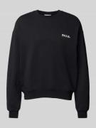 Balr. Sweatshirt mit Label-Stitching Modell 'GOTL' in Black, Größe L
