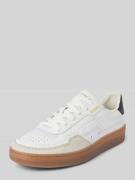 Lloyd Sneaker mit Label-Print Modell 'ANWAR' in Weiss, Größe 43