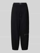 Daydream Regular Fit Culotte mit aufgesetzten Eingrifftaschen in Black...