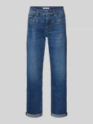 Cambio Slim Fit Jeans mit verkürztem Schnitt Modell 'PEARLIE' in Blau,...