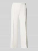 Cambio Stoffhose mit elastischem Bund Modell 'CAMERON' in Offwhite, Gr...