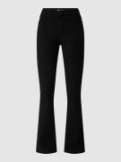 Pieces Flared Jeans mit Stretch-Anteil Modell 'Peggy' in Black, Größe ...