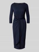 Lauren Ralph Lauren Knielanges Kleid mit Knotendetail Modell 'THALNEIA...