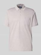 Christian Berg Men Regular Fit Poloshirt mit Brusttasche in Mittelgrau...