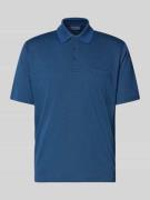 Christian Berg Men Regular Fit Poloshirt mit Brusttasche in Dunkelblau...