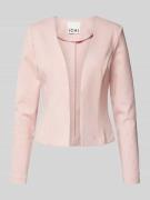 ICHI Regular Fit Blazer mit offener Vorderseite Modell 'KATE' in Rose,...