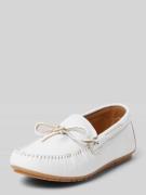 Marc O'Polo Slipper mit Zierschleife in Weiss, Größe 39