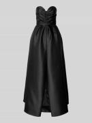 Vera Wang Bride Abendkleid mit Beinschlitz Modell 'LAVAL' in Black, Gr...