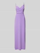 Vera Wang Bride Abendkleid in Wickel-Optik Modell 'BORDEUX' in Violett...