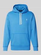 Polo Ralph Lauren Hoodie mit Logo-Stitching in Royal, Größe M