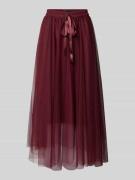 miss goodlife Maxirock mit elastischem Bund in Bordeaux, Größe L