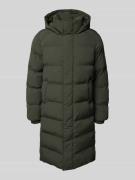 Superdry Steppjacke mit Kapuze in Oliv, Größe L