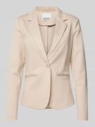 ICHI Blazer mit Reverskragen Modell 'Kate' in Beige, Größe L