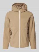 Jack & Jones Jacke mit Kapuze Modell 'ADAM' in Beige, Größe L