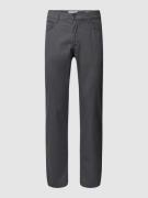 Brax Straight Fit Chino mit 5-Pocket-Design Modell 'Cadiz' in Anthrazi...