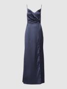 Laona Abendkleid mit Herz-Ausschnitt in Marine, Größe 40