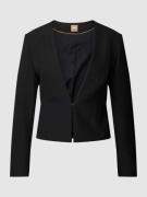 BOSS Blazer mit V-Ausschnitt Modell 'Jamaisa' in Black, Größe 38