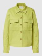 Marc O'Polo Jacke mit durchgehender Knopfleiste in Apfel, Größe 44