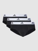 ADIDAS SPORTSWEAR Slip mit Logo-Bund im 3er-Pack in Black, Größe L