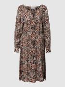 Saint Tropez Midikleid mit U-Boot-Ausschnitt Modell 'Tessa' in Mittelb...