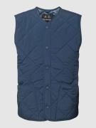 Barbour Steppweste mit Label-Stitching Modell 'BRENT LIDDESDALE' in Ma...