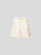 By Malene Birger Shorts mit Eingrifftaschen in Offwhite, Größe 36