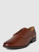 BOSS Derby-Schuhe aus Leder Modell 'Colby' in Cognac, Größe 41