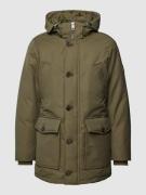 Tommy Hilfiger Parka mit abnehmbarer Kapuze Modell 'ROCKIE' in Oliv, G...