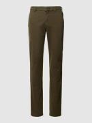 Mmx Stoffhose mit Knopfverschluss in Dunkelgruen, Größe 33/34