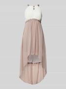 Jake*s Cocktail Cocktailkleid mit Ziersteinbesatz in Mauve, Größe 36