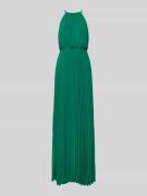 Jake*s Cocktail Abendkleid mit Plisseefalten in Apfel, Größe 32