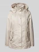 Fuchs Schmitt Parka mit abnehmbarer Kapuze in Kitt, Größe 42