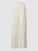 Copenhagen Muse Stoffhose in Melange-Optik in Offwhite, Größe XL