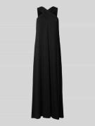 Drykorn Maxikleid mit gekreuzten Trägern Modell 'KALANDRA' in Black, G...