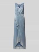 Adrianna Papell Maxikleid in Wickel-Optik in Mint, Größe 38