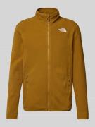 The North Face Sweatjacke mit Stehkragen in Mud, Größe S