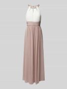 Jake*s Cocktail Cocktailkleid mit Neckholder in Mauve, Größe 32