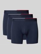 Tommy Hilfiger Boxershorts mit elastischem Label-Bund im 3er-Pack in M...
