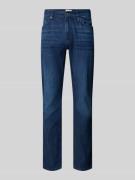 JOOP! Jeans Straight Fit Jeans im 5-Pocket-Design Modell 'Mitch' in Bl...