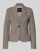 Mango Blazer mit Reverskragen Modell 'HELENA' in Mittelbraun, Größe XL