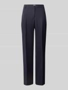 Jake*s Collection Straight Fit Hose mit Bügelfalten in Marine, Größe 4...