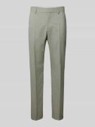 BOSS Regular Fit Anzughose aus Schurwoll-Mix Modell 'Hutson' in Lind, ...