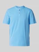 Cinque Slim Fit Poloshirt mit Rundhalsausschnitt Modell 'LANO' in Bleu...