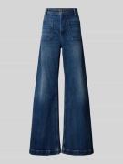 Polo Ralph Lauren Flared Jeans mit aufgesetzten Taschen in Jeansblau, ...