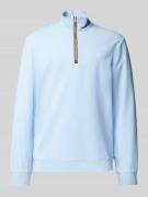 Polo Ralph Lauren Sweatshirt mit Logo-Stitching in Hellblau, Größe M