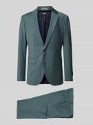 CINQUE Anzug mit feinem Strukturmuster in Dunkelgruen, Größe 50