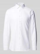 OLYMP No. Six Super Slim Fit Businesshemd mit Kentkragen in Weiss, Grö...