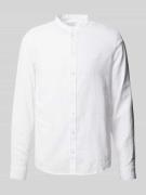 Casual Friday Regular Fit Leinenhemd mit Stehkragen Modell 'Anton' in ...