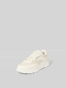 Copenhagen Sneaker mit Label-Print in Ecru, Größe 41